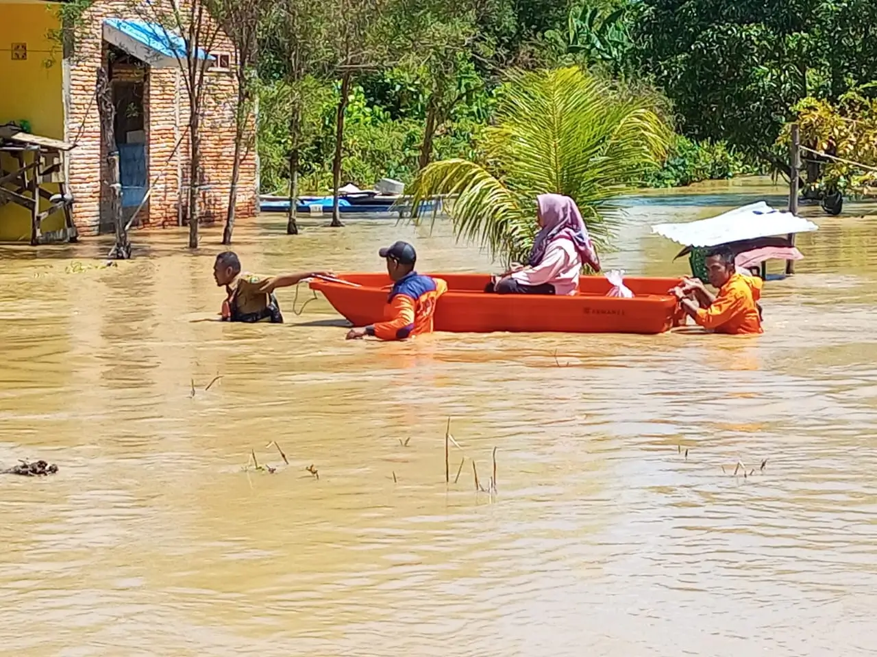 UPDATE : 2.052 Kepala Keluarga Terdampak Banjir dan Longsor di Kabupaten Luwu